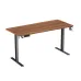 Bàn nâng hạ Manson SmartDesk 1m6 | Khung đen, Mặt gỗ Walnut - 5