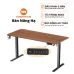 Bàn nâng hạ Manson SmartDesk 1m4 | Khung đen, Mặt gỗ Walnut - 2