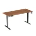 Bàn nâng hạ Manson SmartDesk 1m4 | Khung đen, Mặt gỗ Walnut - 4