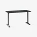 Bàn văn phòng HYPERWORK Core Desk 1m4 | Thép, Mặt bàn P1PB, Khung đen / Mặt đen - 4