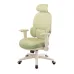 Ghế công thái học MANSON E3 Lite | Xanh lá, 100kg, Chân xoay, Lưng lưới - 2