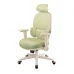 Ghế công thái học MANSON E3 Lite | Xanh lá, 100kg, Chân xoay, Lưng lưới - 3