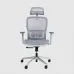 Ghế công thái học GAMI LUM2 | Xám, 150kg, Chân xoay, tay 2D, Lưng lưới - 1