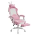 Ghế gaming E DRA RABBIT EGC238 | Hồng, 100kg, Chân xoay, Da PVC - 3
