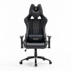 Ghế Gaming EDRA EGC239 REXZ | Da PU, Kê tay 3D, Piston Class 4, Đen - Bezon Buôn Ma Thuột