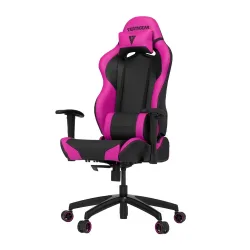 Ghế gaming VERTAGEAR SL2000 | Đen hồng, 100kg, Chân xoay, Da PU - Bezon Buôn Ma Thuột