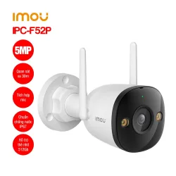 Camera IMOU IPC-F52P 5MP Wifi Ngoài Trời Chính Hãng