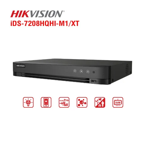 Đầu ghi 8 kênh Turbo ACUSENSE Hikvision iDS-7208HQHI-M1/XT