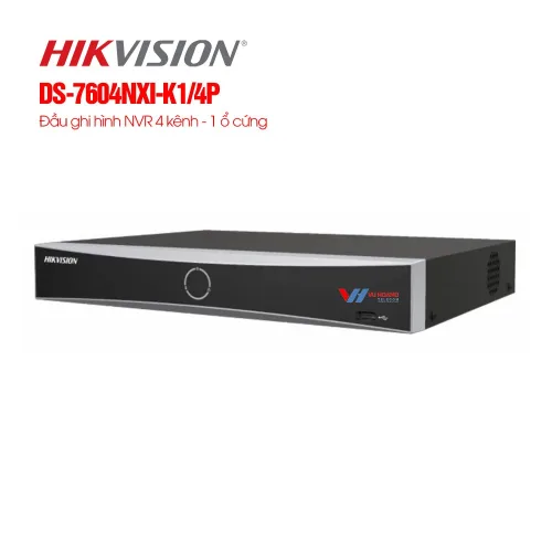 Đầu ghi IP 4 kênh Hikvision DS-7604NXI-K1/4P