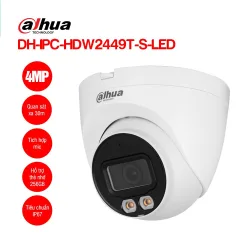 Camera IP Dahua DH-IPC-HDW2449T-S-LED hình ảnh sắc nét