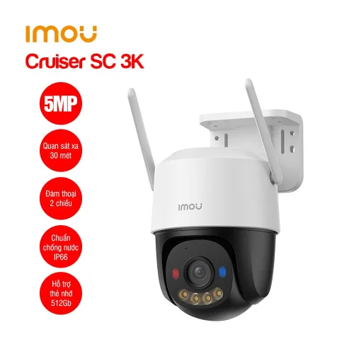 Camera Wifi iMOU Cruiser SC 3K 5MP (IPC-K7FP-5H0WE)