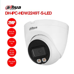 Camera IP Dahua DH-IPC-HDW2249T-S-LED hình ảnh sắc nét