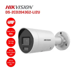 Camera IP 4MP thân trụ Hikvision DS-2CD2043G2-LI2U