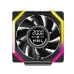 Quạt tản nhiệt PC Leopard TransWarp | Kit 3 fan 120mm, ARGB, Gió thuận, Đen - 1