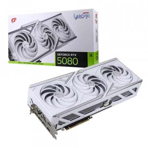 Card màn hình Colorful iGame GeForce RTX 5080 Vulcan White OC 16GB-V | 16GB GDDR7, 256-bit, 10752 CUDA, DLSS 4
