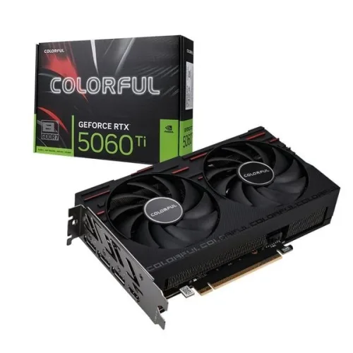 Card màn hình Colorful GeForce RTX 5060 Ti Gaming DUO 8GB-V | 8GB GDDR7, 3x DisplayPort, HDMI