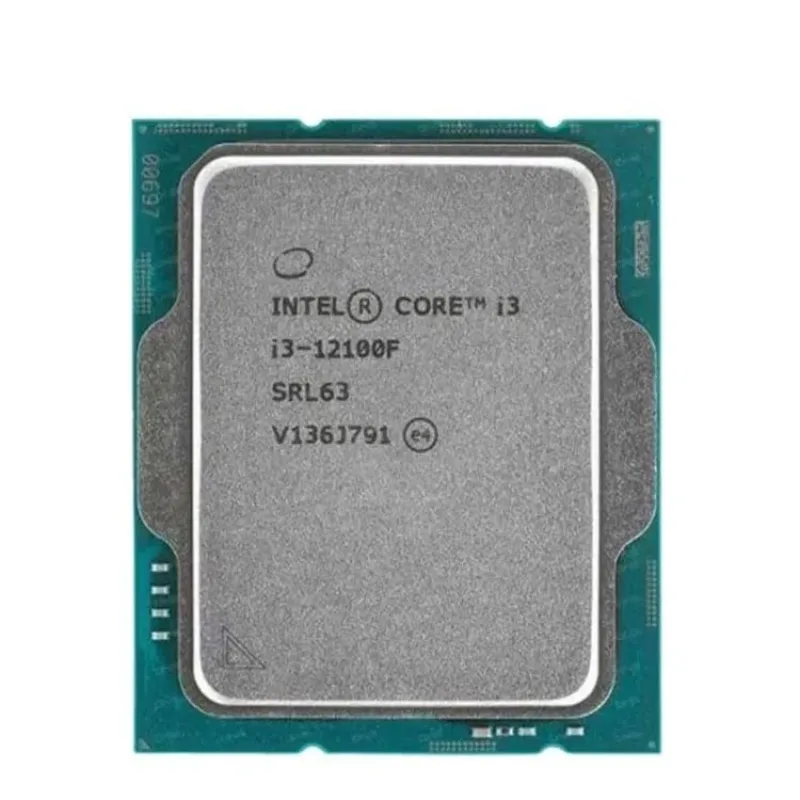 CPU Intel Core i3 12100F Cũ | LGA 1700, 4 nhân/8 luồng, Max 4.3 GHz