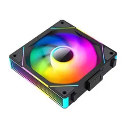 Quạt tản nhiệt PC Leopard S12025 | Fan lẻ 120mm, ARGB, Đen - Bezon Buôn Ma Thuột
