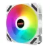 Quạt tản nhiệt PC Coolmoon TY1 RGB | Fan lẻ 120mm, ARGB, Trắng - 2