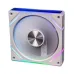 Quạt tản nhiệt PC Leopard V1 | Fan lẻ 120mm, ARGB, Gió ngược, Trắng - 4