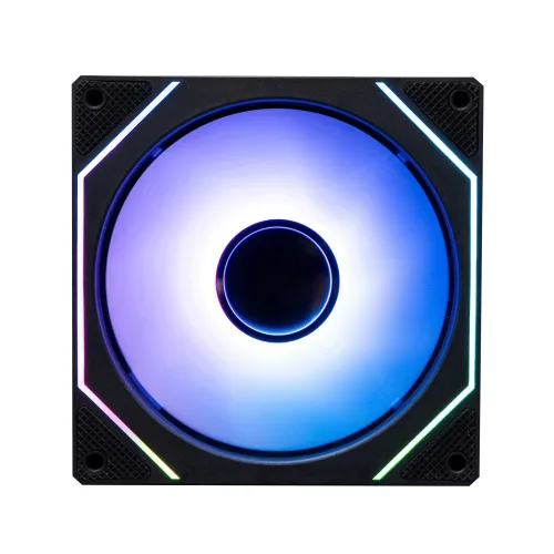 Quạt tản nhiệt PC Leopard Prism 4Max | Fan lẻ 120mm, ARGB, Đen