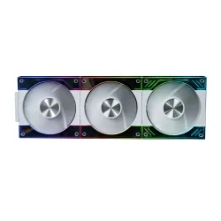 Quạt tản nhiệt PC Leopard Interstellar V3 | Kit 3 fan 120mm, ARGB, Trắng - Bezon Buôn Ma Thuột