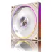 Quạt tản nhiệt PC Leopard TransWarp | Fan lẻ 140mm, ARGB, Gió thuận, Trắng - 3