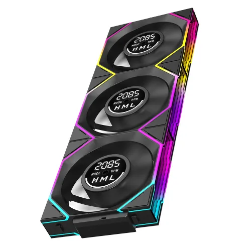 Quạt tản nhiệt PC Leopard Interstellar V4 | Kit 3 Fan 120mm, ARGB, Đen