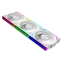 Quạt tản nhiệt PC Leopard V2RS ARGB White | Kit 3 fan 120mm, ARGB - Bezon Buôn Ma Thuột