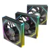 Quạt tản nhiệt PC Leopard Prism 4RS Ultra | Fan lẻ 120mm, ARGB, Gió ngược, Đen - 1