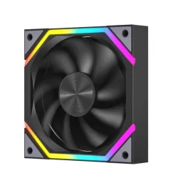 Quạt tản nhiệt PC Leopard Galaxy | Fan lẻ 120mm, ARGB, Gió ngược, Đen - Bezon Buôn Ma Thuột