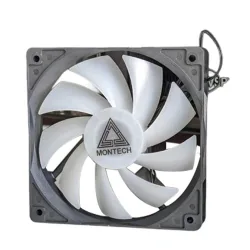 Quạt tản nhiệt PC Montech Fixed Fan CFMT120RGBMT | Fan lẻ 120mm, RGB, Đen - Bezon Buôn Ma Thuột