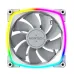 Quạt tản nhiệt PC Montech RX 120 PWM | Fan lẻ 120mm, ARGB, Trắng - 2