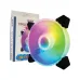 Quạt tản nhiệt PC VSP V201 | Fan lẻ 120mm, RGB, Đen - 2