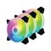 Quạt tản nhiệt PC VSP V201 | Fan lẻ 120mm, RGB, Đen - 3