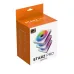 Quạt tản nhiệt PC Xigmatek StarZ Pro Artic | Kit 3 fan 120mm, ARGB, Trắng - 4