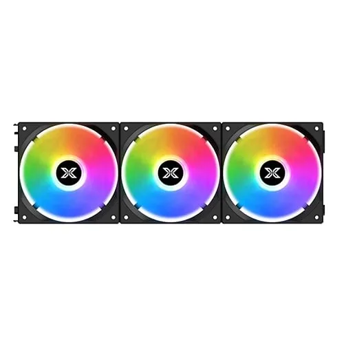 Quạt tản nhiệt PC XMT SLU Black Modular EN41303 | Kit 3 fan 120mm