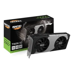 Card màn hình NVIDIA GeForce RTX 5060 Ti INNO3D Twin X2 | 16GB GDDR7, 4608 CUDA, 650W - Bezon Buôn Ma Thuột