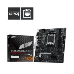 Mainboard MSI Pro A620AM-B EVO DDR5 | AM5, mATX, 2 khe RAM - Bezon Buôn Ma Thuột