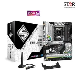 Mainboard ASRock Z790 Steel Legend Wifi DDR5 | LGA 1700, ATX, 4 khe RAM - Bezon Buôn Ma Thuột