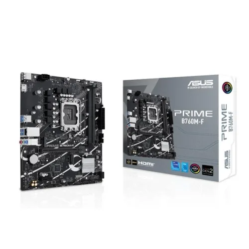 Mainboard ASUS PRIME B760M-F DDR5 | Intel B760, LGA1700, M-ATX, 2 khe RAM
