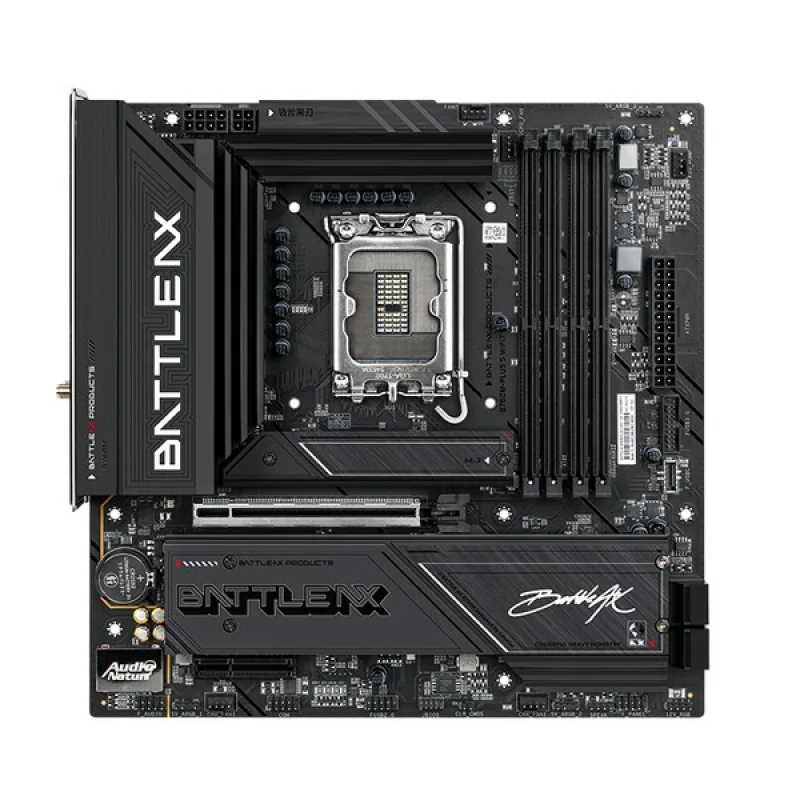 Mainboard Colorful BATTLE-AX B760M-PLUS S Wifi 7 V20 DDR4 | Intel B760, LGA1700, WiFi 7, Bluetooth 5.4, PCIe 5.0, mATX
