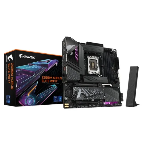 Mainboard Gigabyte Z890M AORUS Elite Wifi DDR5 | LGA 1851, mATX, 4 khe RAM