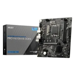 Mainboard MSI H610M Bomber DDR4 | LGA 1700, mATX, 2 khe RAM - Bezon Buôn Ma Thuột