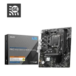 Mainboard MSI PRO H610M-S Wifi DDR4 | LGA 1700, mATX, 2 khe RAM - Bezon Buôn Ma Thuột