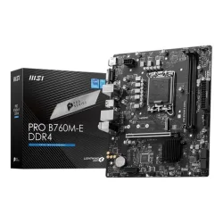 Mainboard MSI PRO B760M-E DDR4 | LGA 1700, mATX, 2 khe RAM - Bezon Buôn Ma Thuột