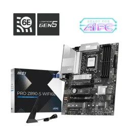 Mainboard MSI PRO Z890-S WIFI6E | Intel Z890, Socket LGA1851, ATX, 4 khe DDR5, Wi-Fi 6E - Bezon Buôn Ma Thuột