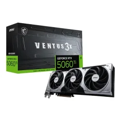 Card màn hình MSI GeForce RTX 5060 Ti 8G VENTUS 3X OC | 8GB GDDR7, 128-bit, PCIe 5.0, 3 Fan - Bezon Buôn Ma Thuột