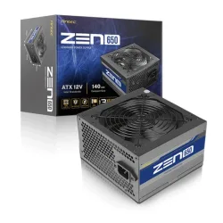 Nguồn máy tính Antec Atom Zen 650W EC (230V Ac) - Đen | Non Modular, ATX - Bezon Buôn Ma Thuột