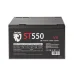 Nguồn máy tính Jetek ST550 V3 550W | 450W Liên tục, Non Modular, Cáp dẹt, ATX, Đen - 3